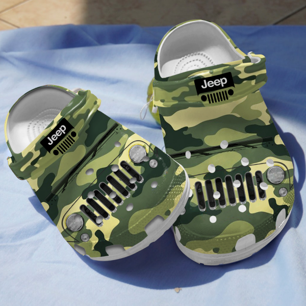 Camo Jeep Adults Kids Crocs Shoes Crocband Clog For Men Women Nd