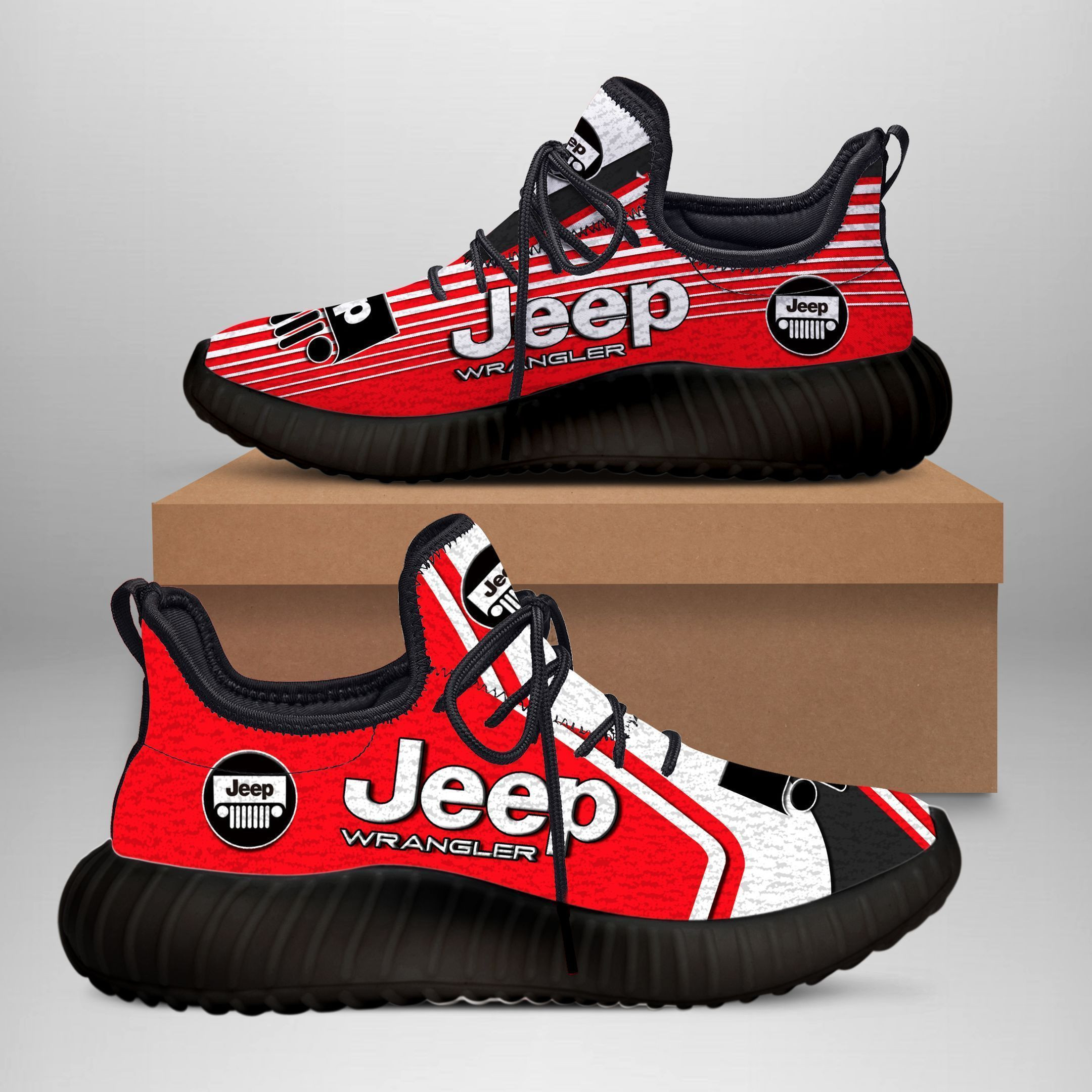 Jeep Wrangler  Yz Shoes Ver 3 (Red)