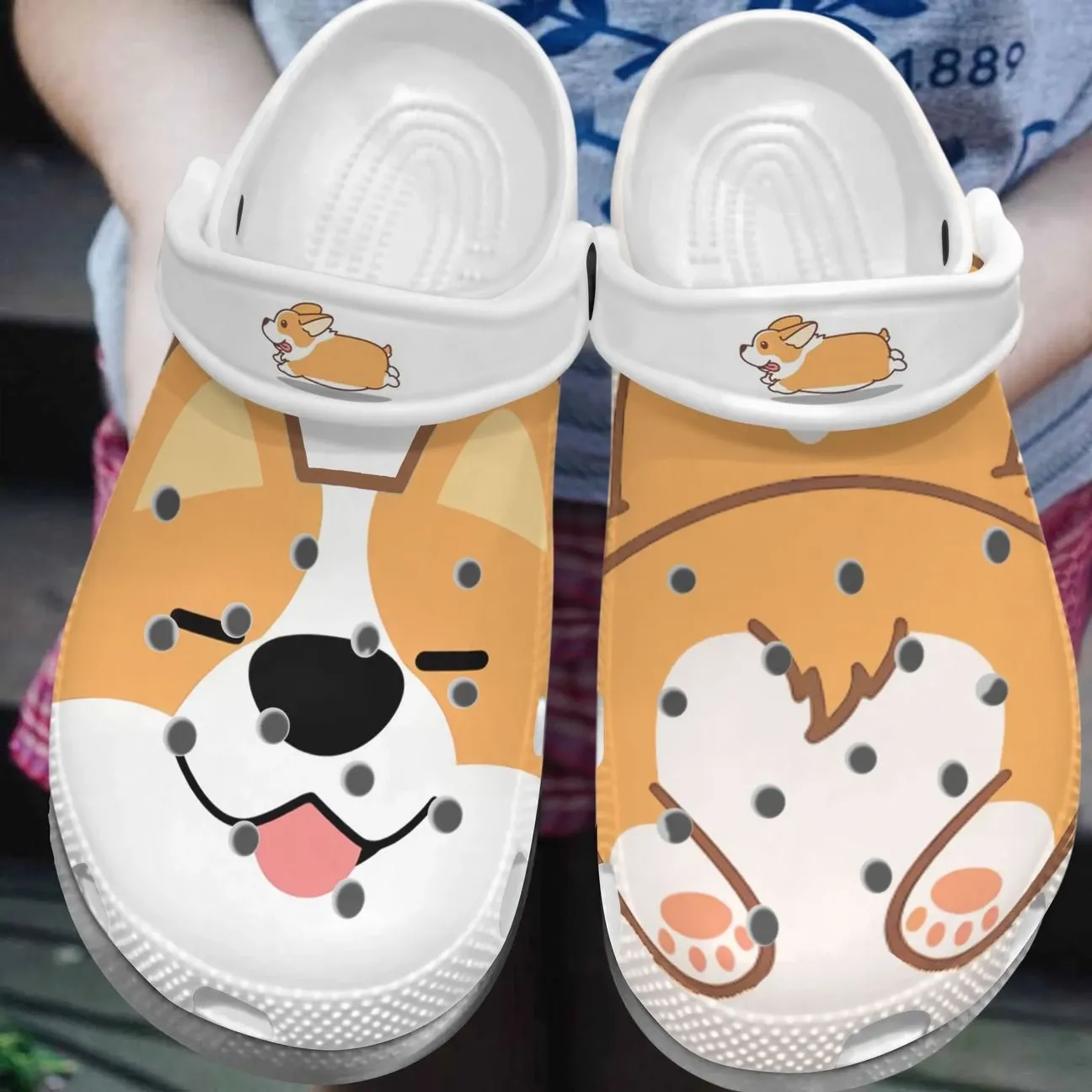 Corgi Personalized Clog Custom Crocs &hellip;