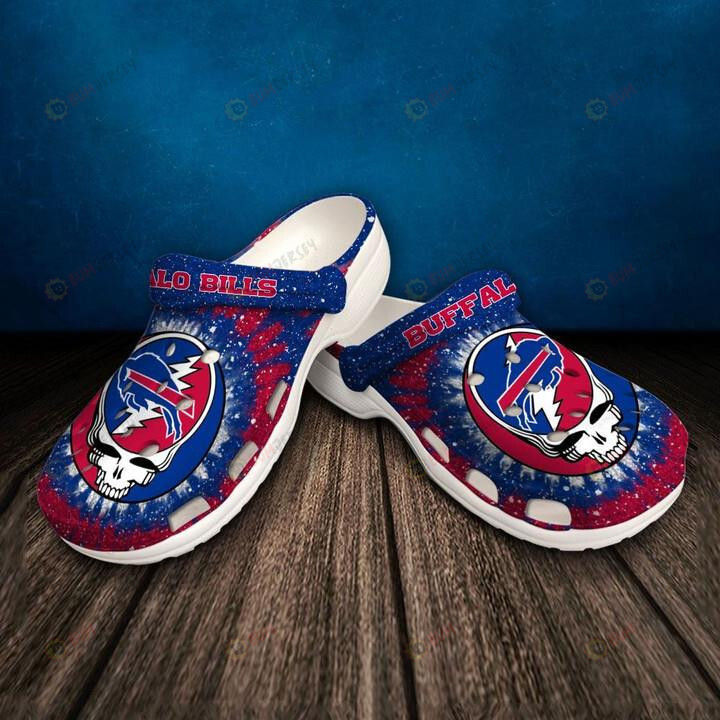 Buffalo Bills Red Navy Crocband Crocs Clogs – Aop Clog