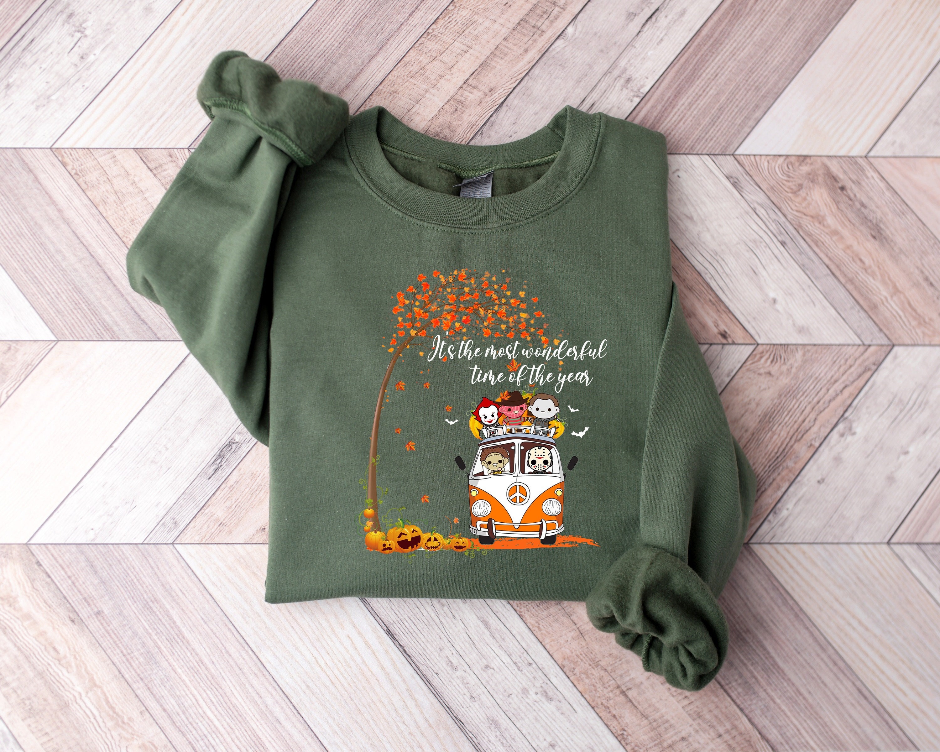 It’s The Most Wonderful Time Of The Year Shirt, iprintasty halloween, Fall Halloween, Halloween Sweatshirt, Witch TShirt, Gift For Halloween