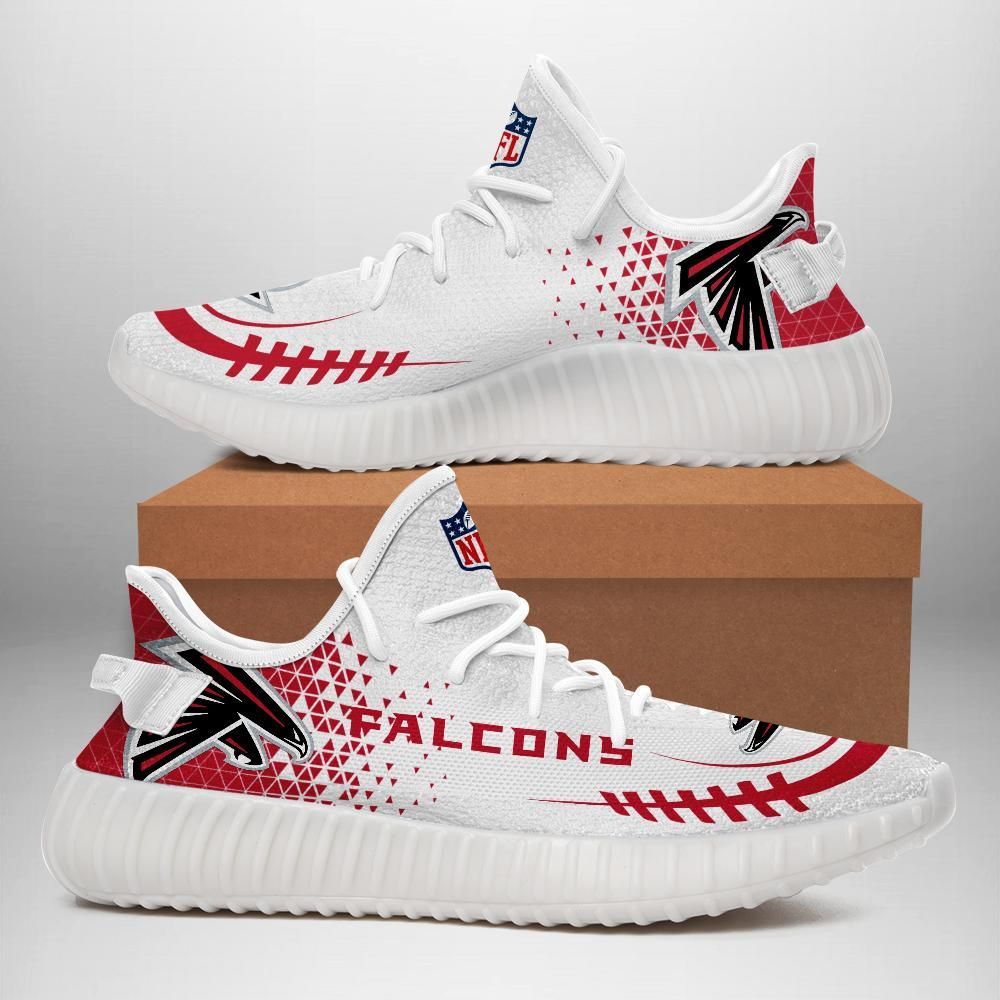 Atlanta Falcons Custom Shoes Sport Sneakers Atlanta Falcons Yeezy Boost 350