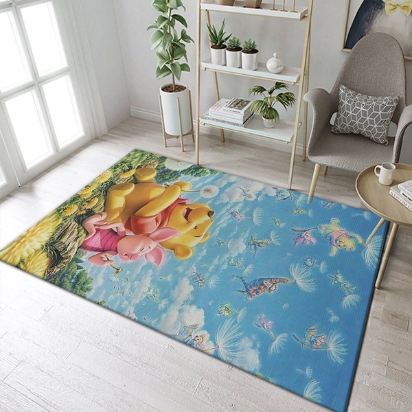 Pooh Piglet Rug All Over Print Logo Custom Area Rug Carpet Full Sizes Rug 902