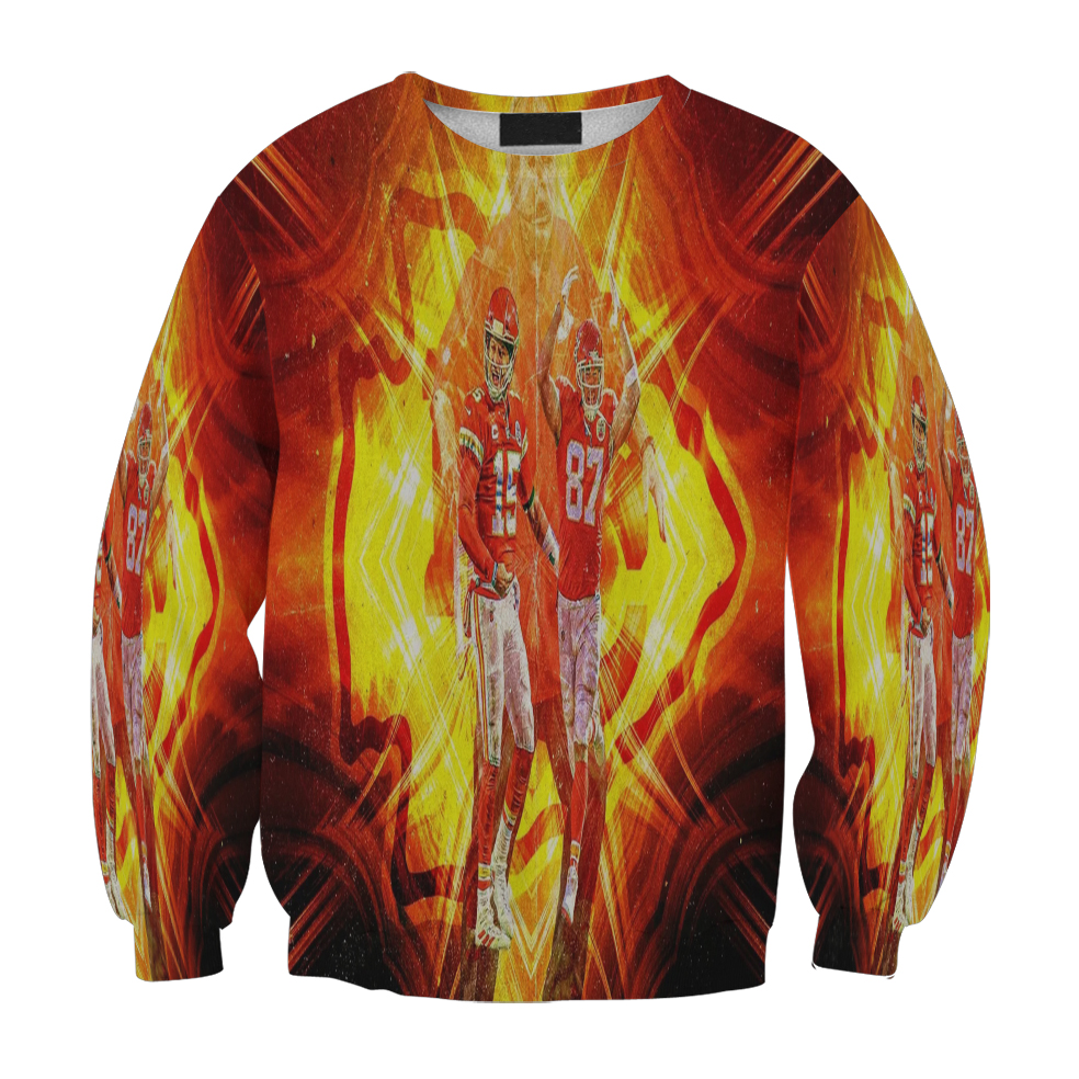 Kansas City Chiefs Team V2 Gift For Fan 3D Full Printing Sweatshirt