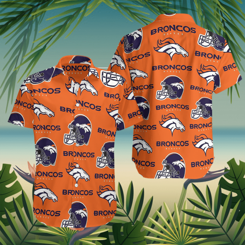 Beach Shirt Denver Broncos Hawaiian Shirt For Men For Women