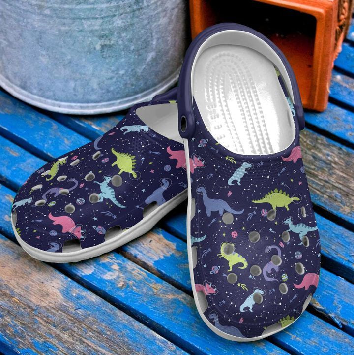 Dinosaur Space Crocss Crocband Clog Comfortable For Mens Womens Classic Clog Water Shoes