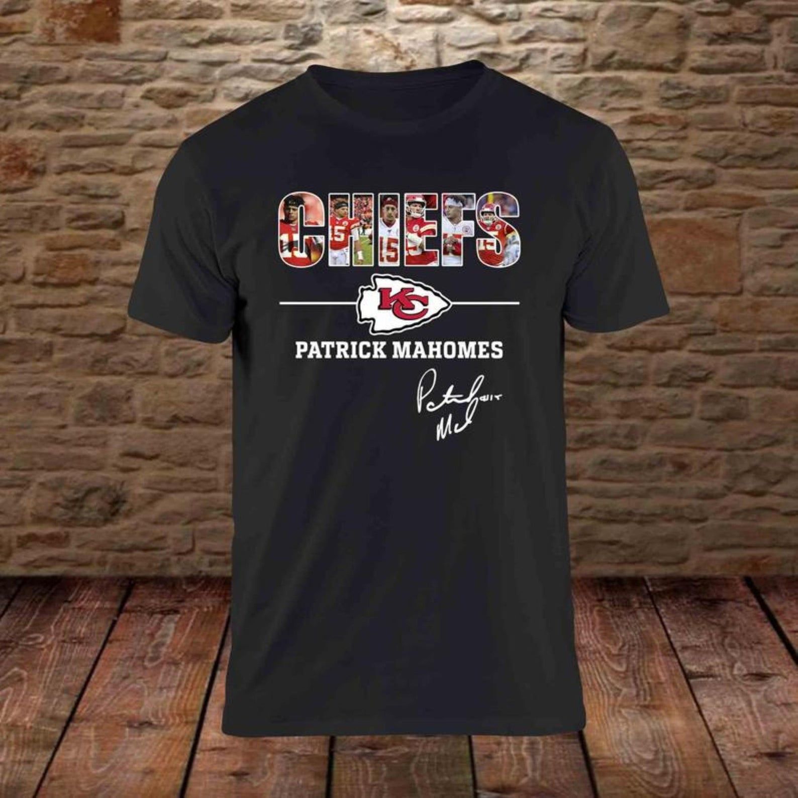 Chiefs Patrick Mahomes Signature T-Shirt S-5 Chiefs Afc East Champions 2021 Football Shirt Patrick Mahomes Kansas City Chiefs Gifts Fan