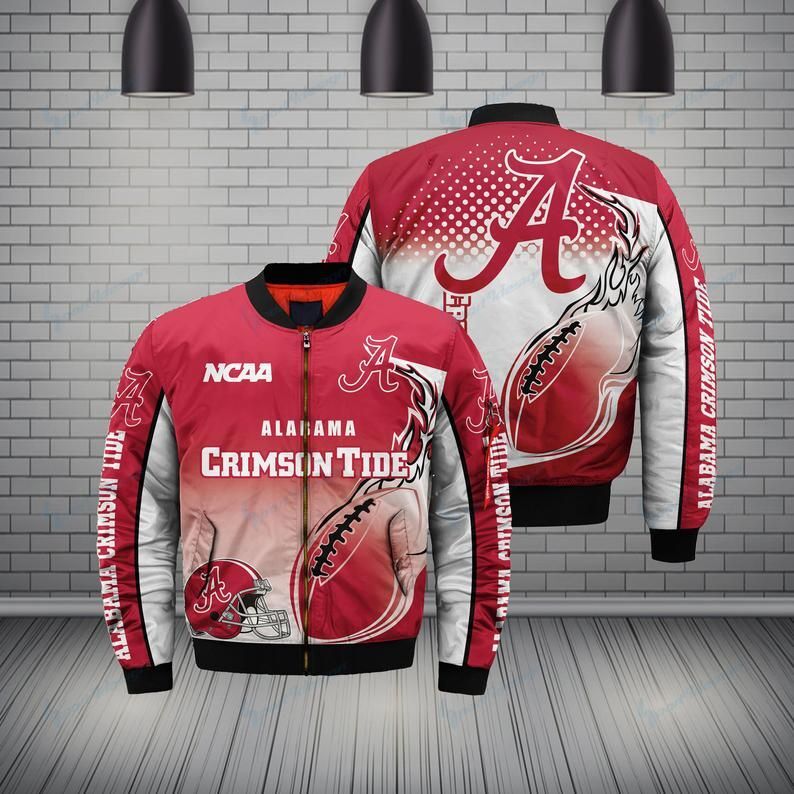 Alabama Crimson Tide Bomber Jacket 02