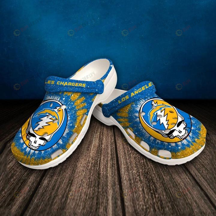 Los Angeles Chargers Blue Yellow Crocband Crocs Clogs – Aop Clog