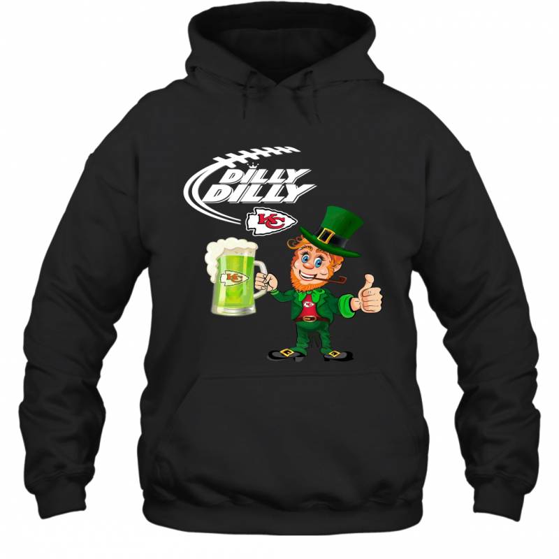 Kansas City Chiefs Dilly Dilly Saint Patrick Day Hoodie