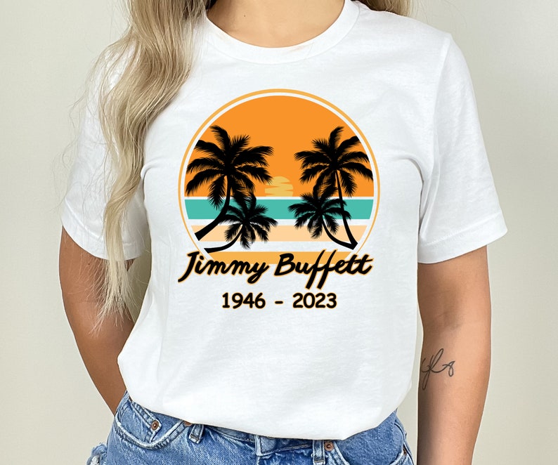 Jimmy Buffett Fan Gift, In Memory Of Jimmy Buffett Shirt, Jimmy Buffett 1946 – 2023, Jimmy Buffett Memorial Shirt, Trop Beach Rock