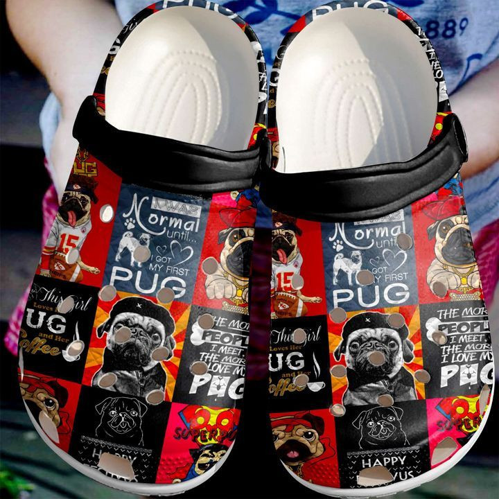 Pug Superbug Sku 1956 Crocs Clog Sho …