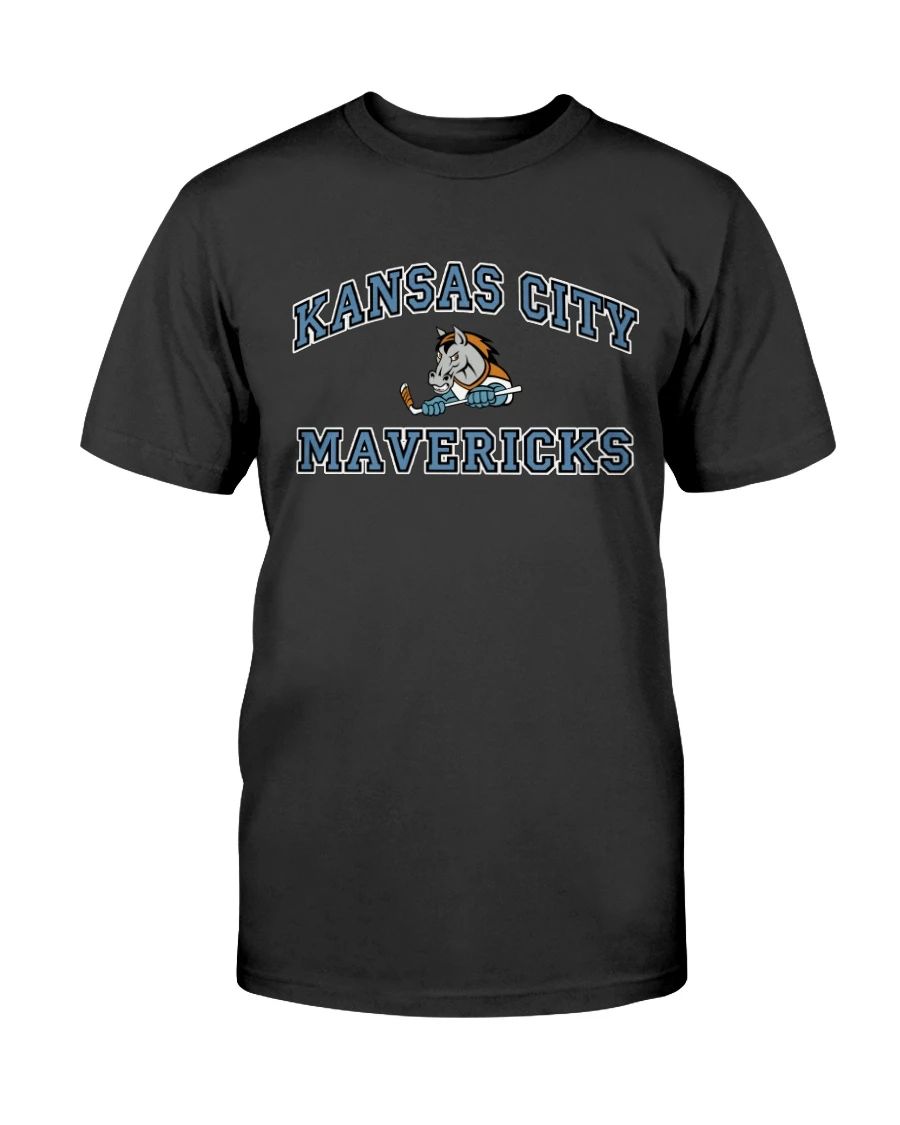 Kansas City Mavericks S Orange Heart And Soul Tee T-shirt