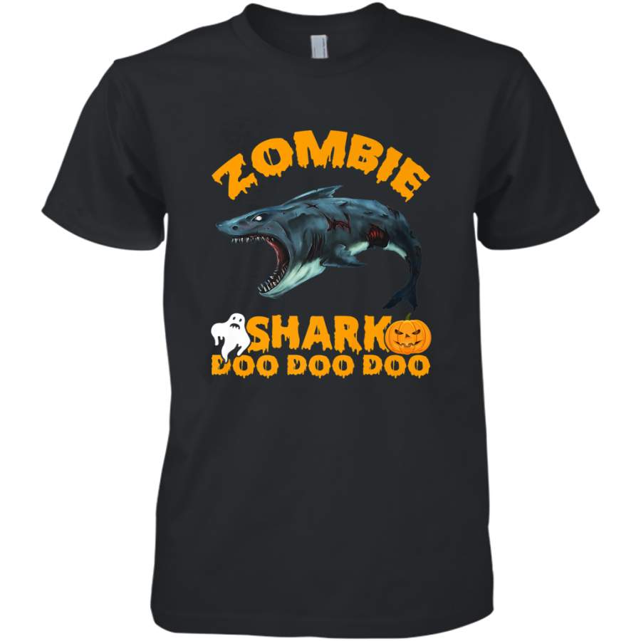 Zombie Shark Doo Doo Doo Halloween Shake Costume Lover Gifts Men’s Premium T-Shirt