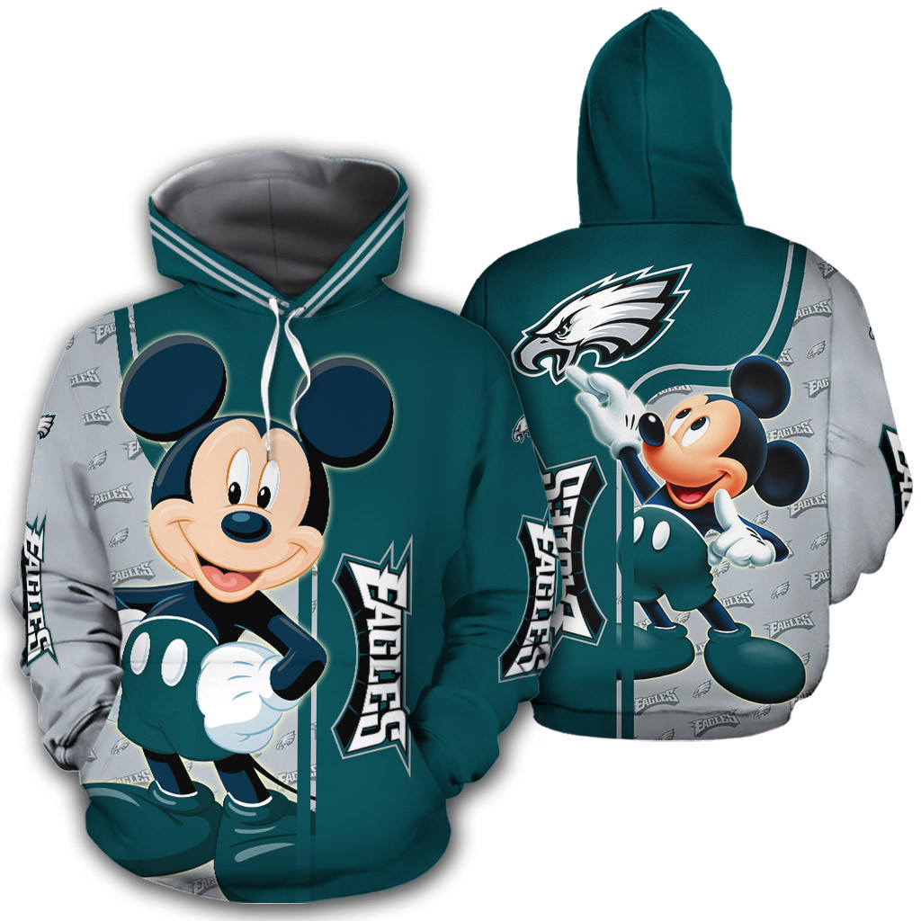 Philadelphia Eagles Style 7 36 Unisex 3D Hoodie Gift For Fans