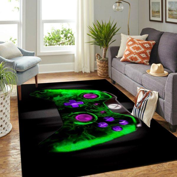 Xbox Console Game Art Home Decor Rectangle Area Rug 18