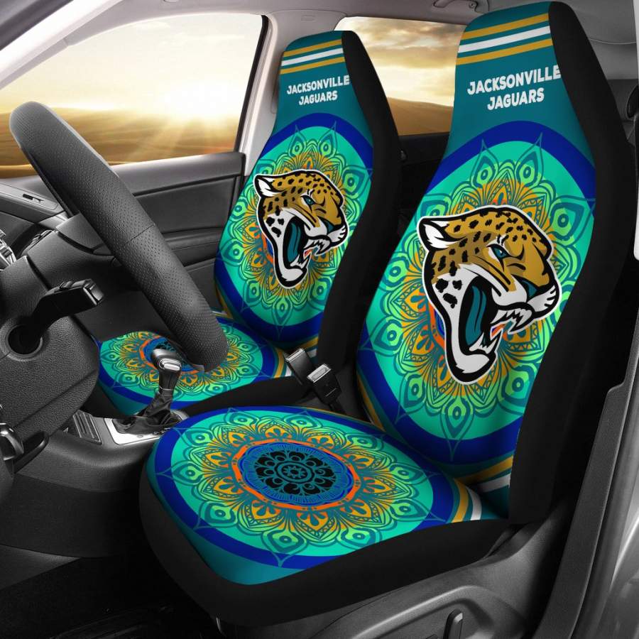 Magical And Vibrant Jacksonville Jaguars Car Seat Covers