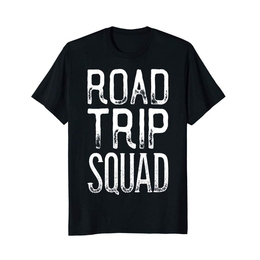 Road Trip Squad T Shirt Summer Men Travel Traveling Men Printed T Shirts