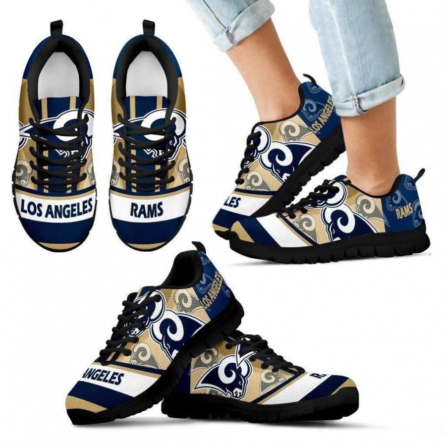 Three Impressing Point Of Logo Los Angeles Rams Sneakers #465