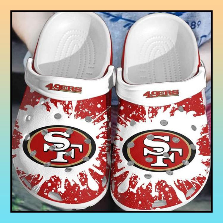 San Francisco 49Ers Crocs Crocband Clog Shoes