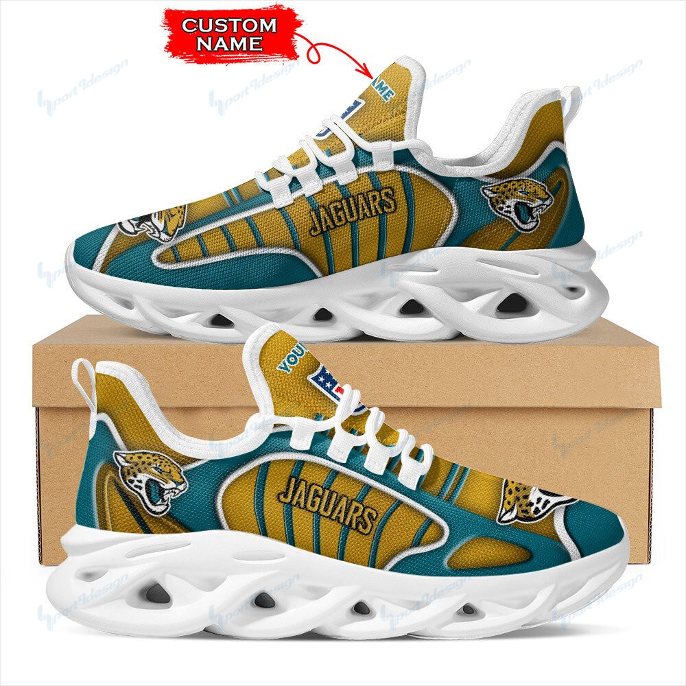 Jacksonville Jaguars Personalized Yezy Running Sneakers Bg139