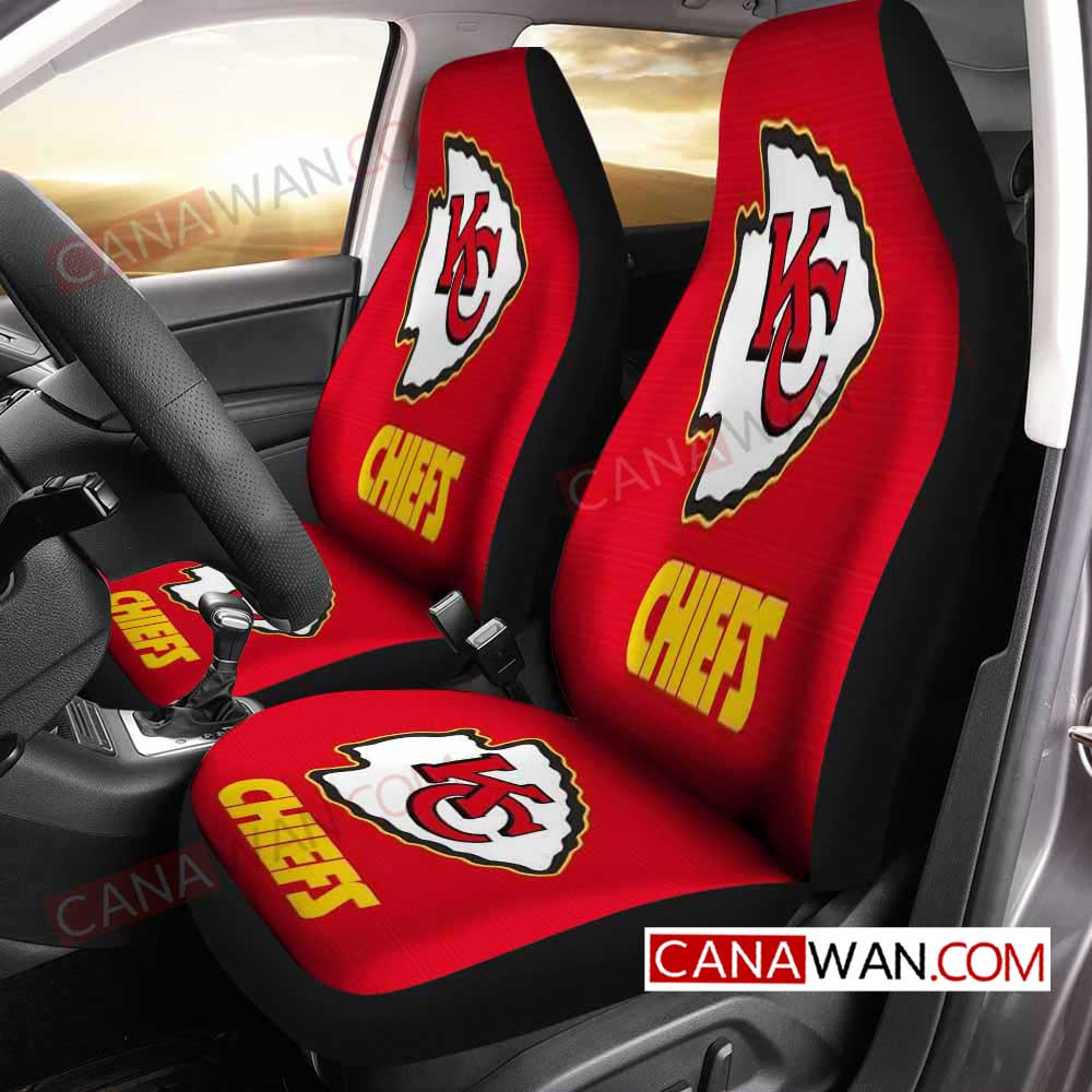 Kansas City Chiefs Style064 3D Customized Personalized Car Seat Cover