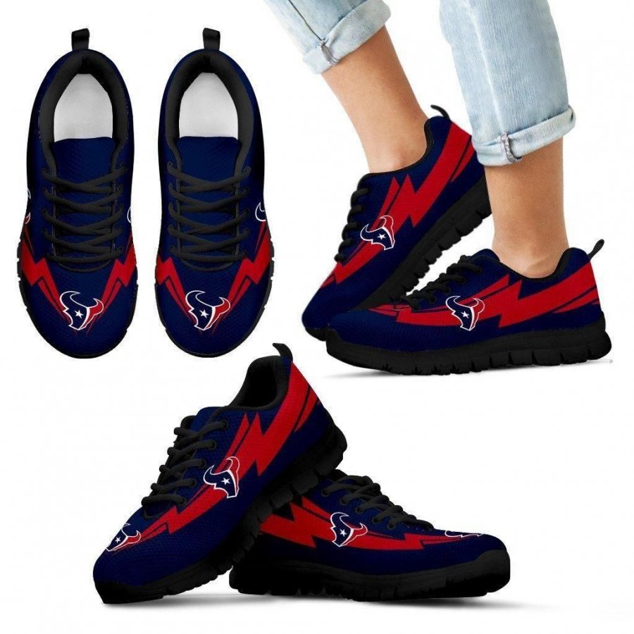 Three Amazing Good Line Charming Logo Houston Texans Sneakers #157