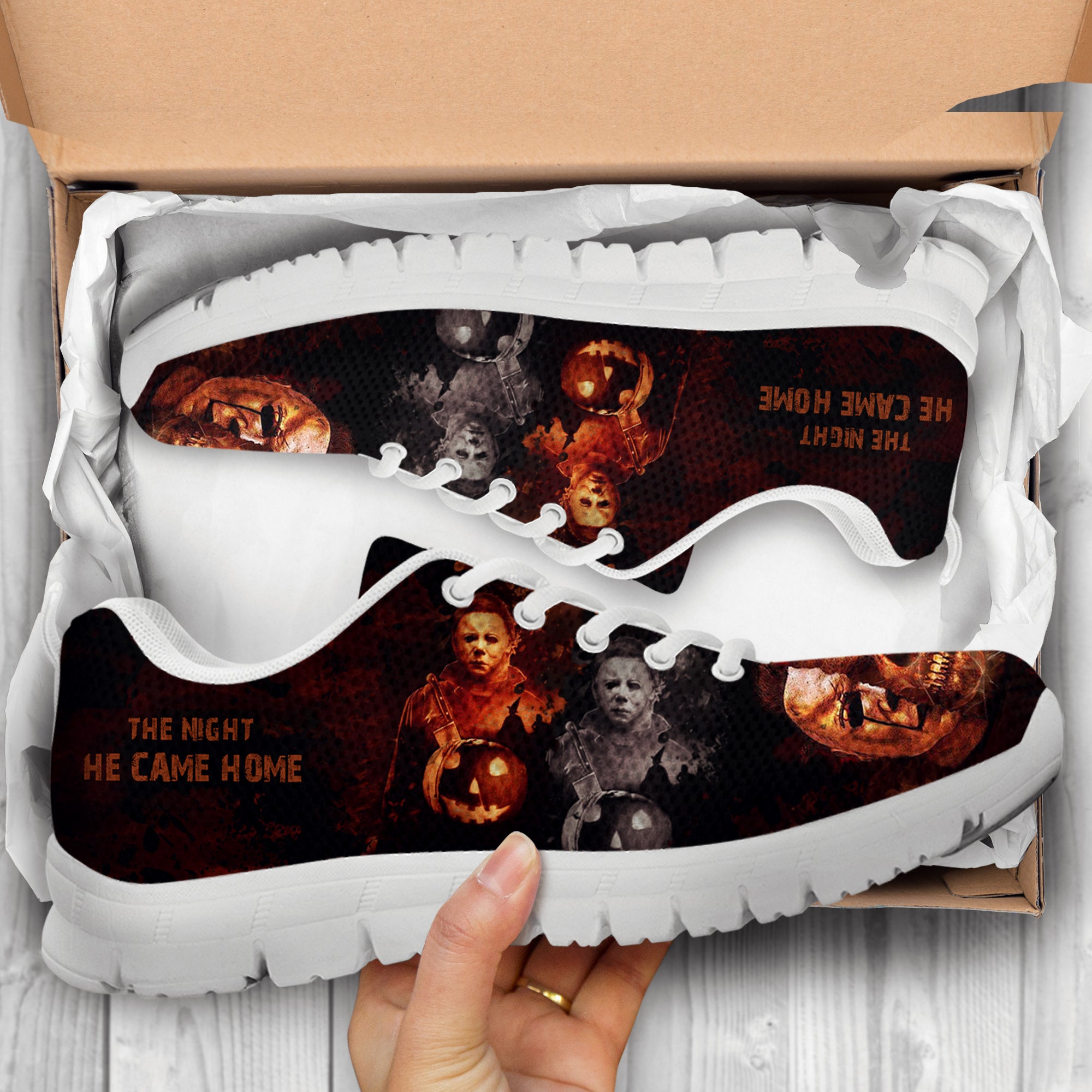 Mesh Running Shoes – Michael Myers Halloween