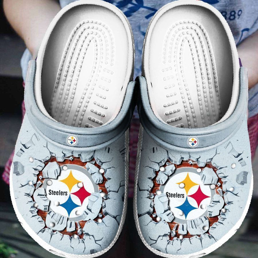 Pittsburgh Steelers Tide Crocs Clog Shoes