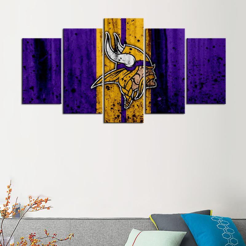 Minnesota Vikings Rough Look Canvas – Donelanetop Store