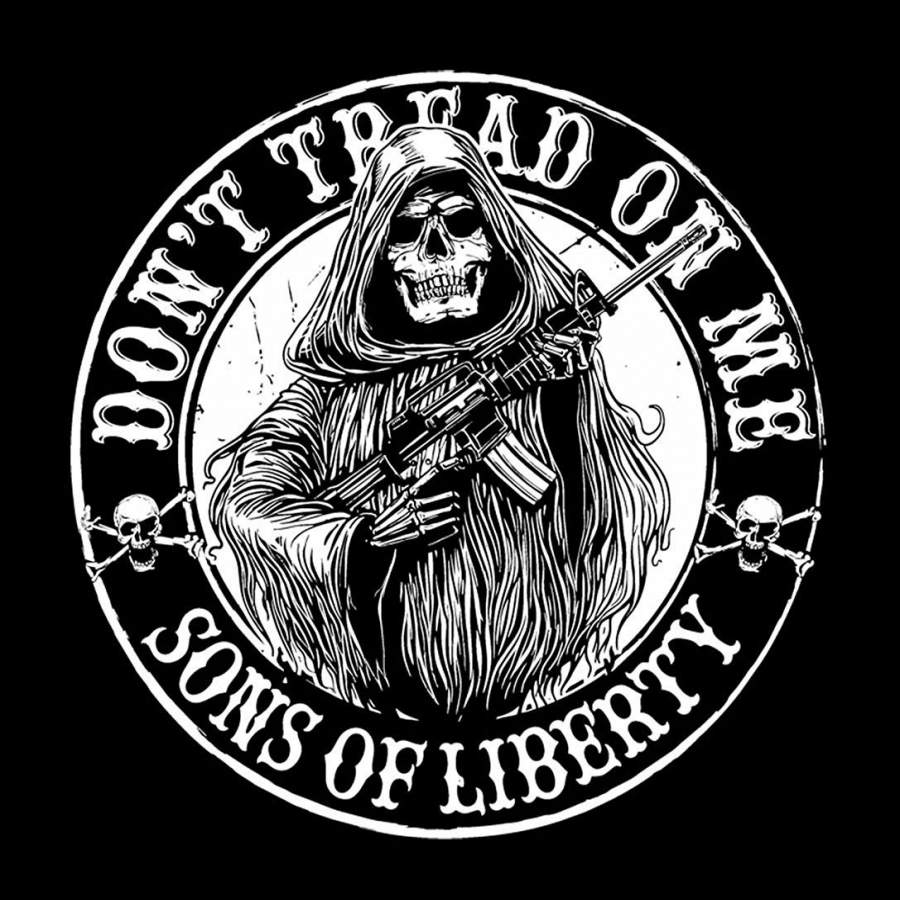 Sons Of Libery Don’t Tread On Me Reaper AR-15 Men T-Shirt – TXTrend Shop