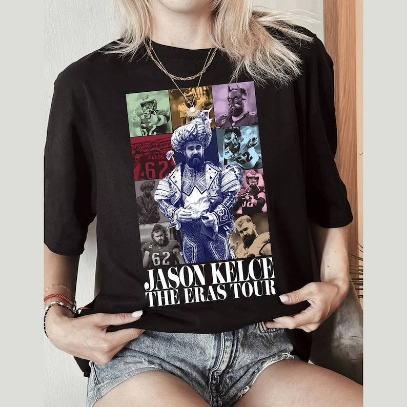 Jason Kelce The Eras Tour Shirt, American Football Shirt, Gift For Fan Shirt