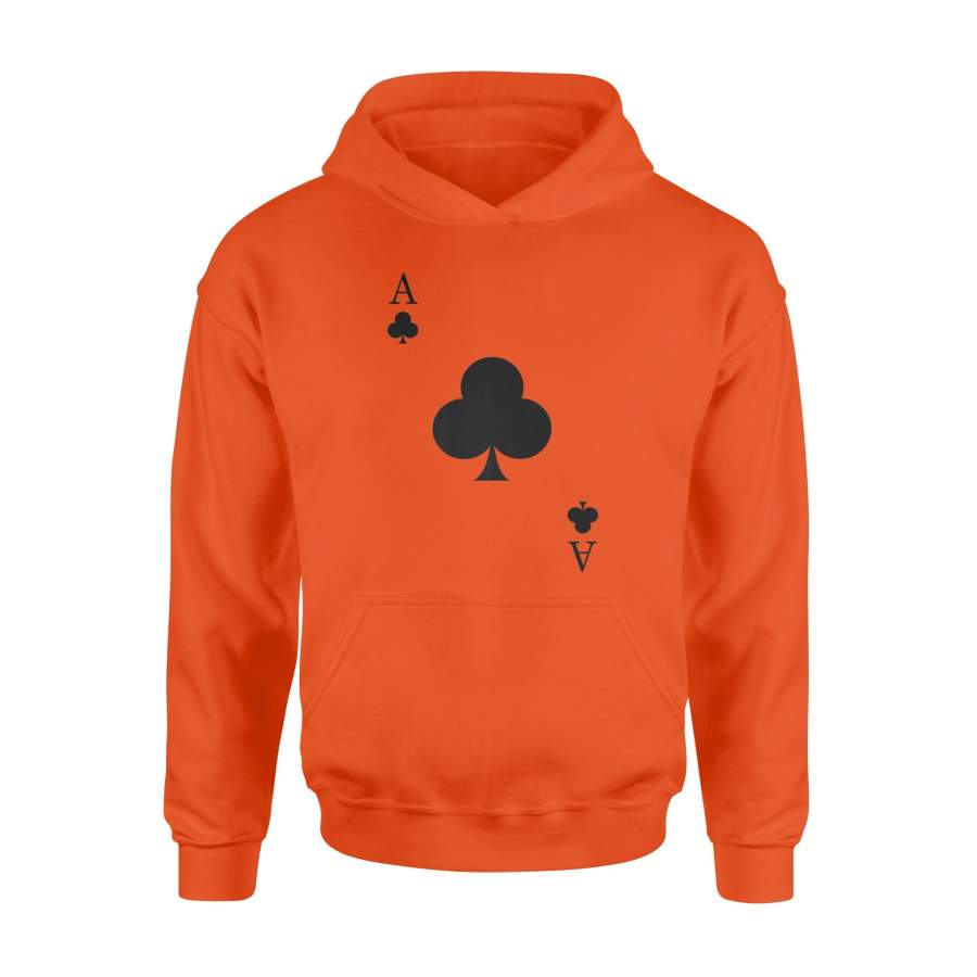 Ace Of Clubs Costume – Funny Halloween Gift Hoodie