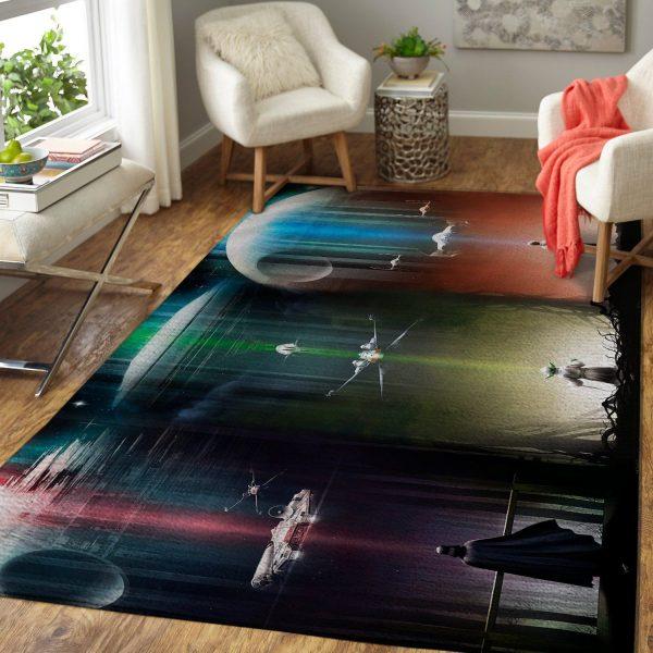 Yoda Luke Skywalker Darth Vader Home Decor Rectangle Area Rug