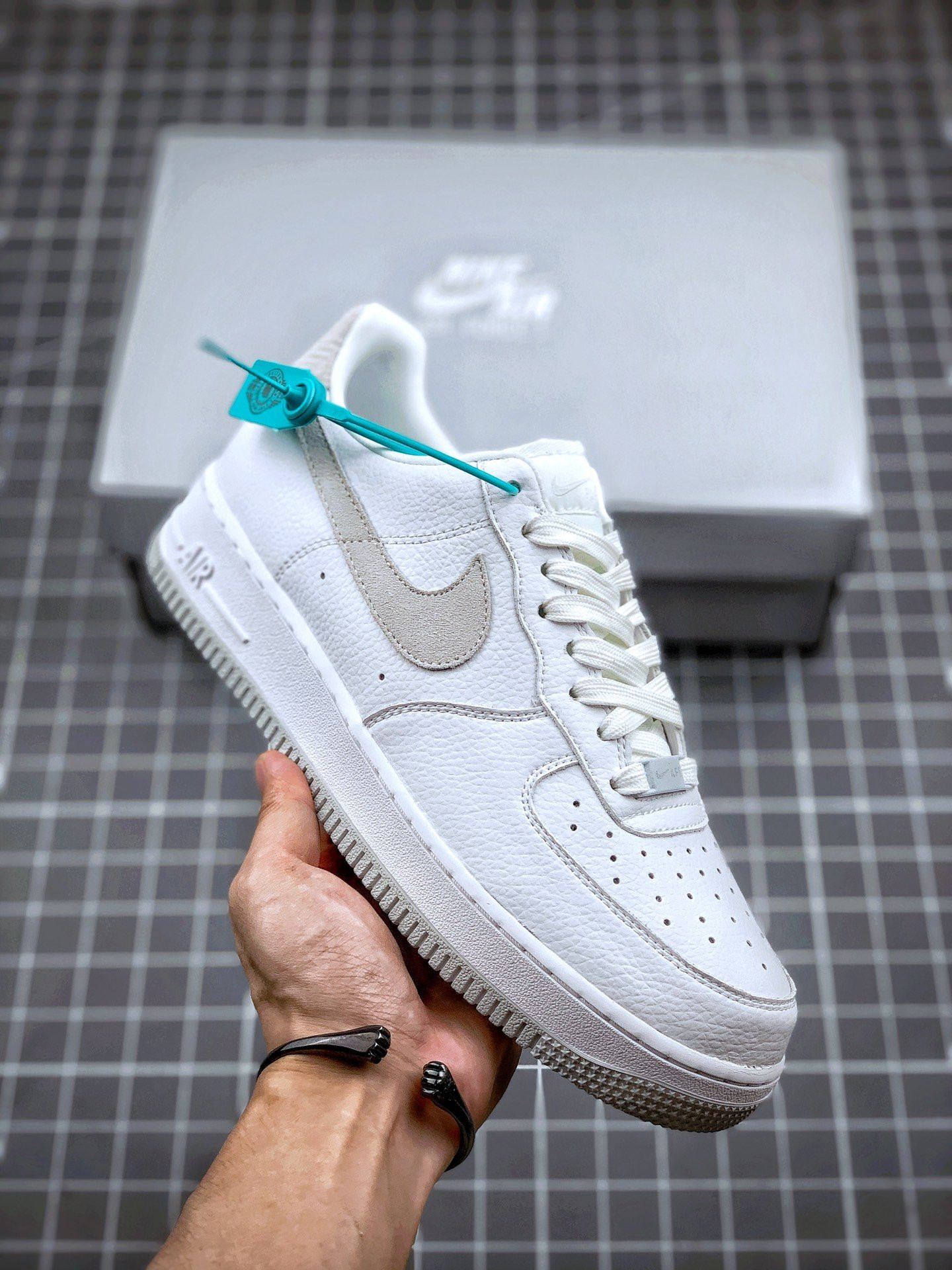 Nike Air Force 1 07 Craft White Grey CN2873-101 5340655