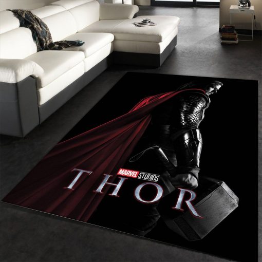 Thor Movie Rug All Over Print Logo Custom Area Rug Carpet Full Sizes Home Living Rug Carpet Decor