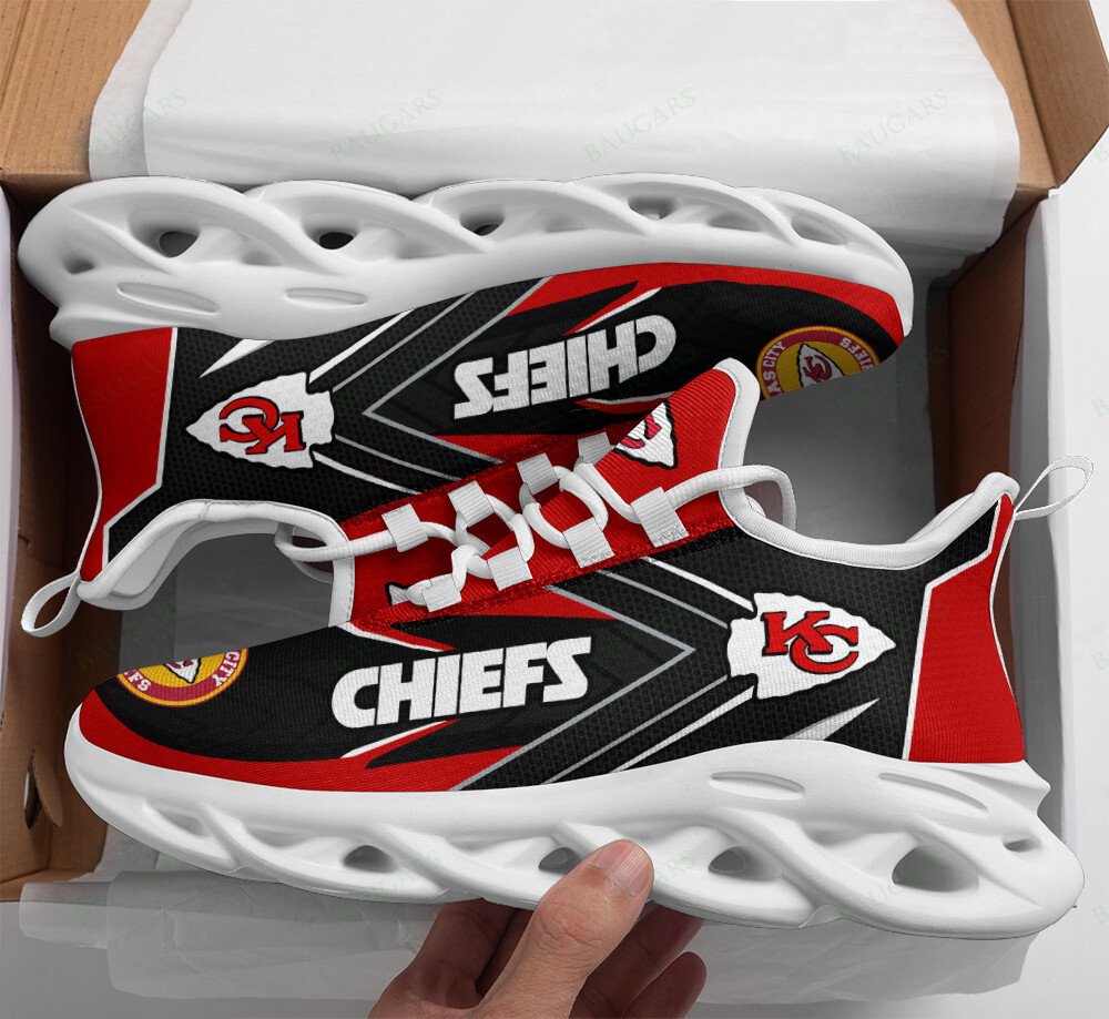 Kansas City Chiefs Yezy Running Sneakers Art 293