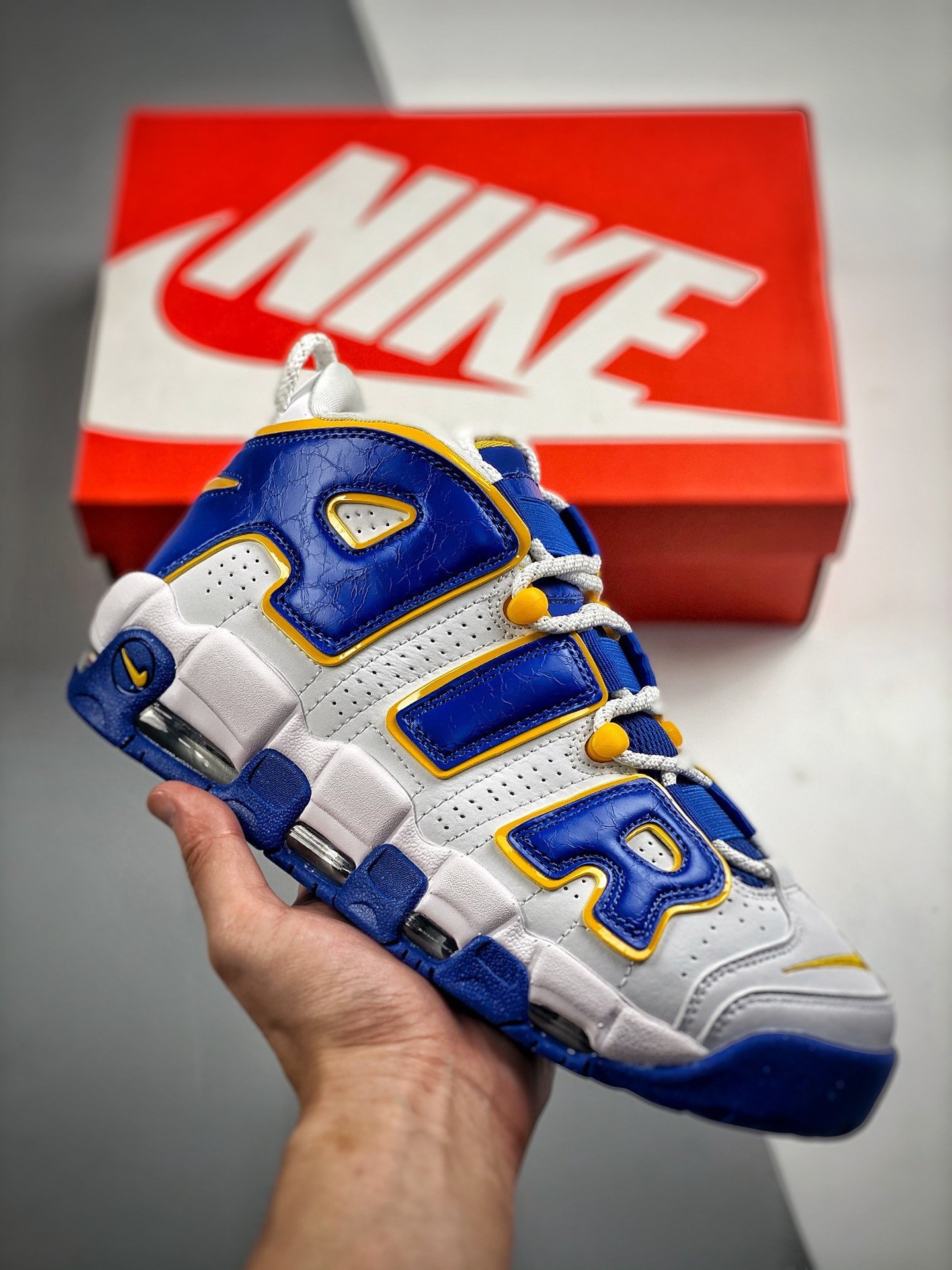 Nike Air More Uptempo Game Royal Yellow Ochre DZ2759-141 5338651