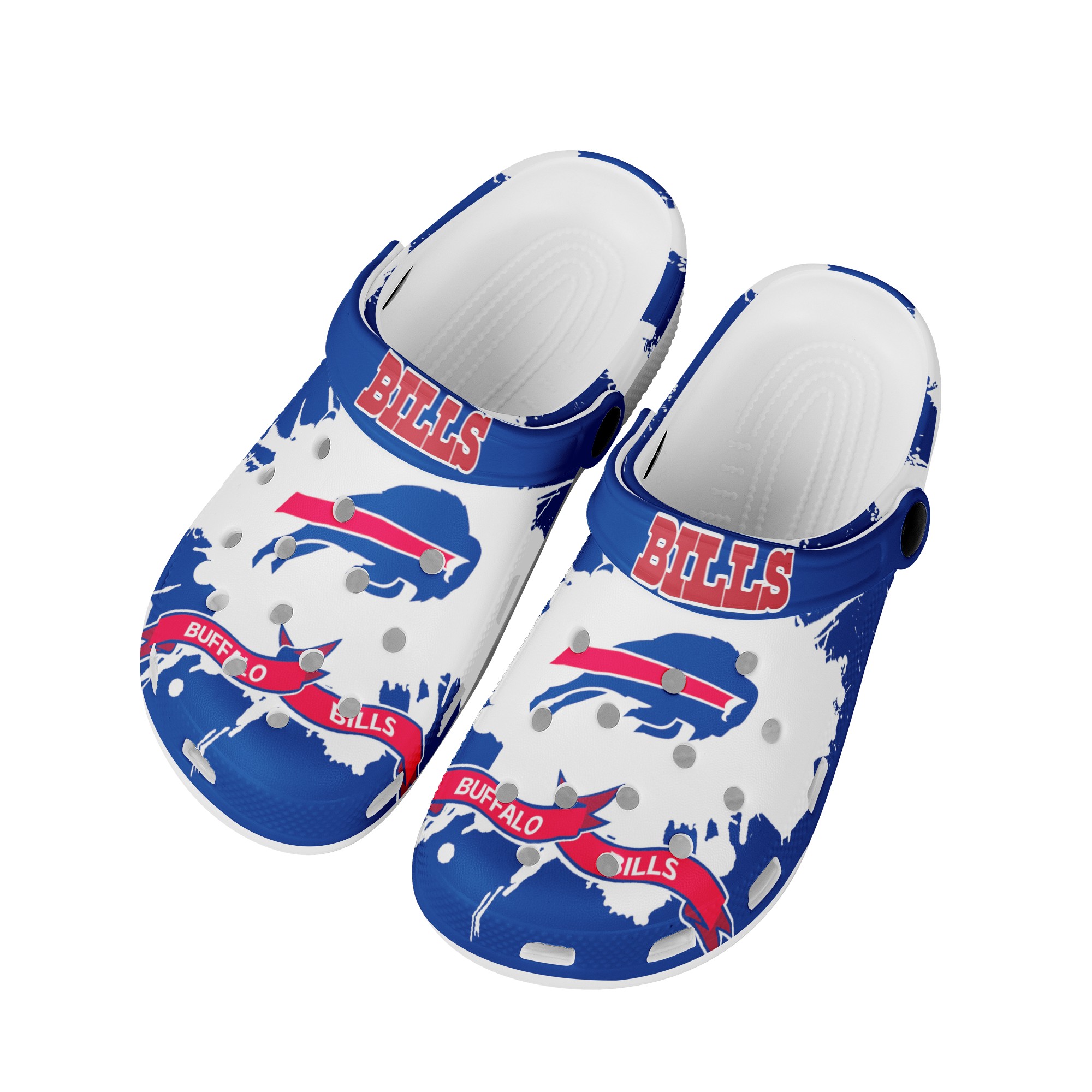 Buffalo Bills Crocs Shoes Cute Style#1 Shoes For Fans