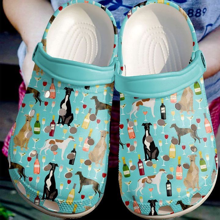 Greyhound Sku 1220 Crocs Clog Shoes