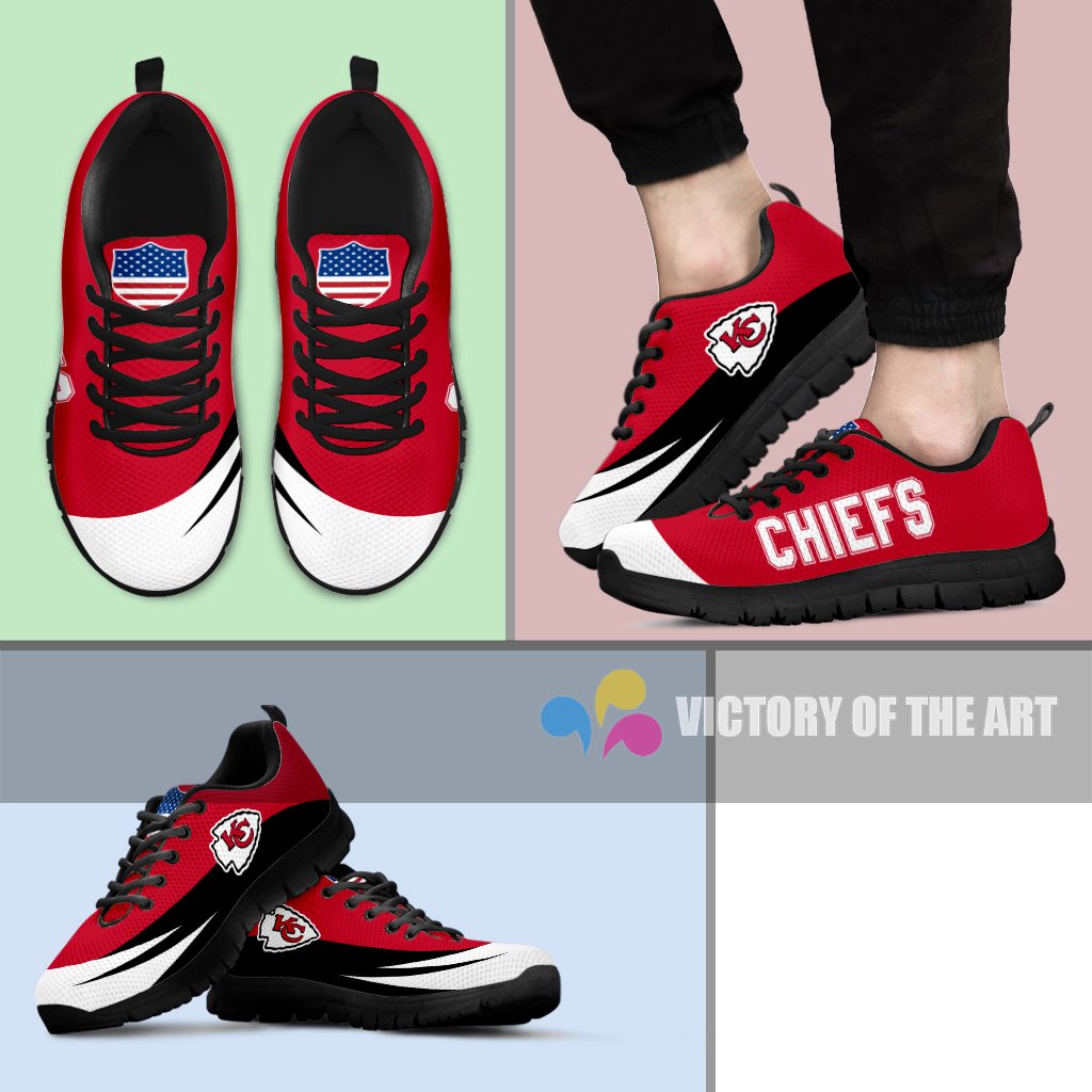 Special Gift Logo Kansas City Chiefs Sneakers