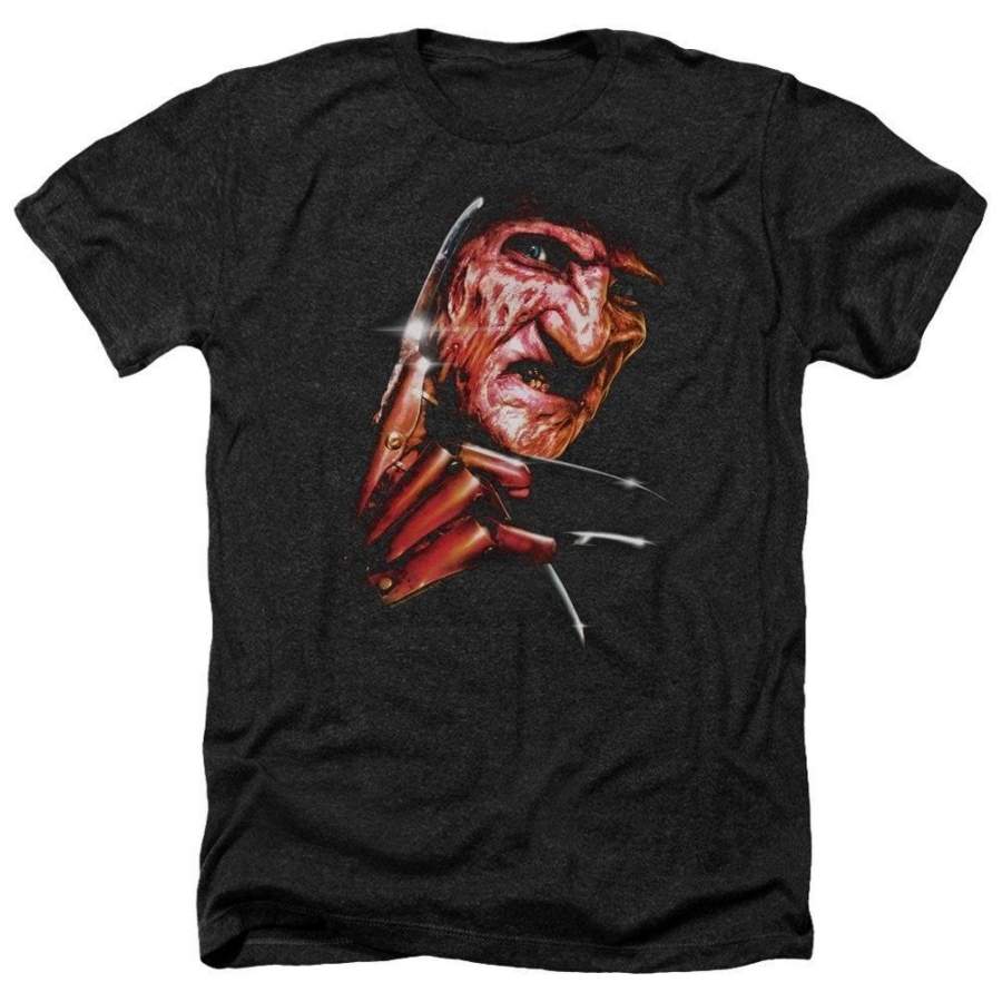 Nightmare On Elm Street Shirt Freddy’s Face Heather T-shirt