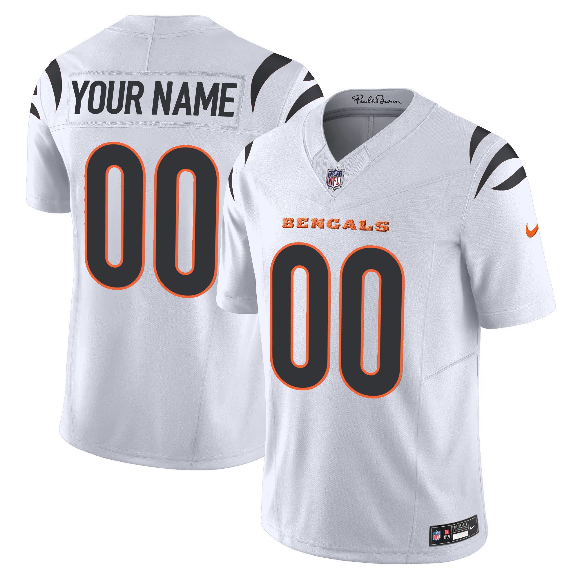 Bengals Vapor Limited Custom Jersey – All Stitched