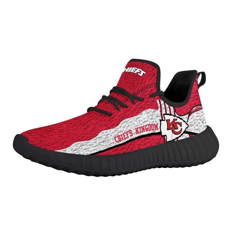 Kansas City Chiefs Sneakers Custom Shoes Black 63 Shoes F