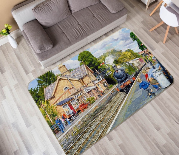 Beautiful Town By Eyes Art Area Rug …