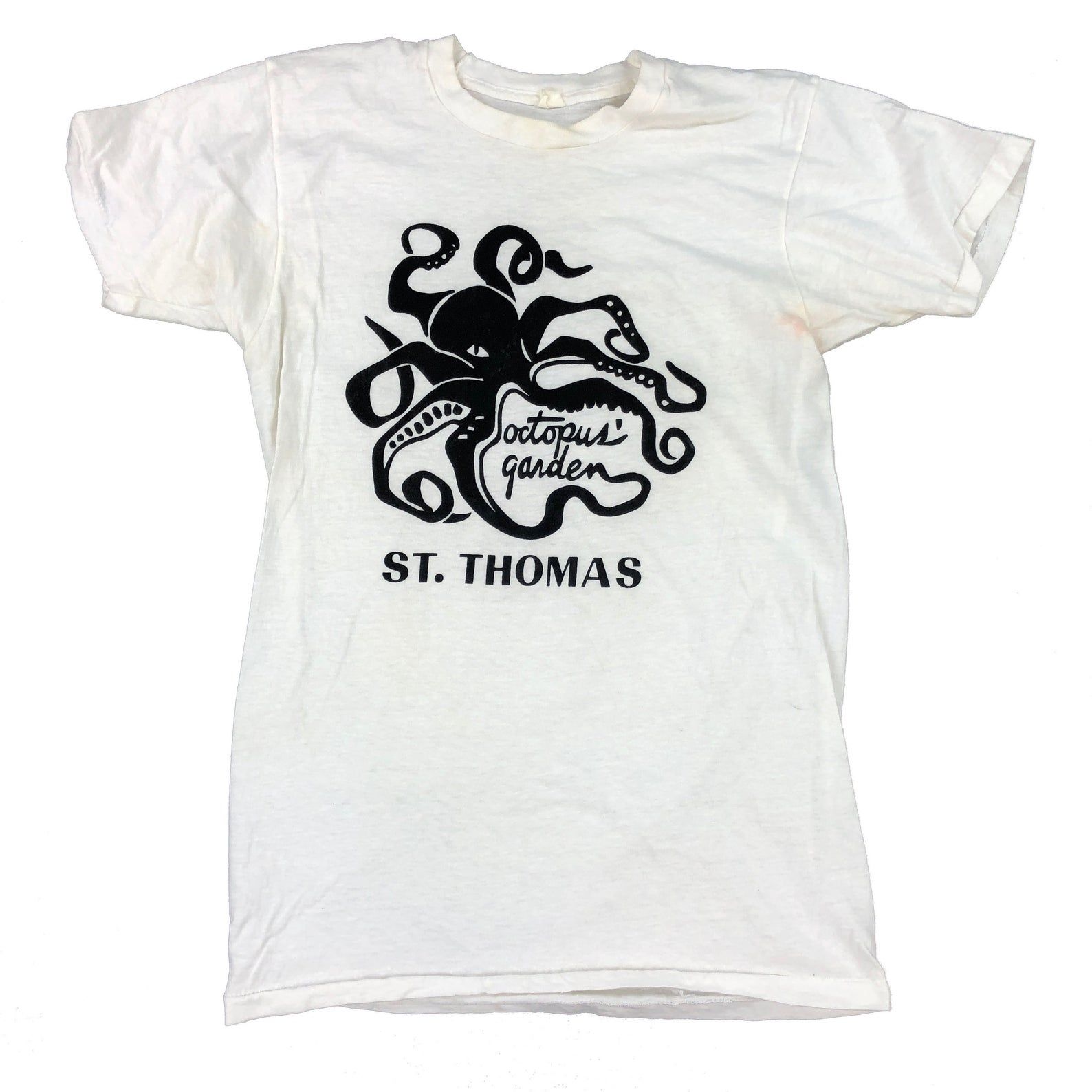 Vintage St Thomas Octopus’ Garden Beatles T-shirt