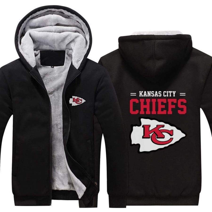 Kansas City Chiefs Winter Hoodie Unisex 3D All Over Print