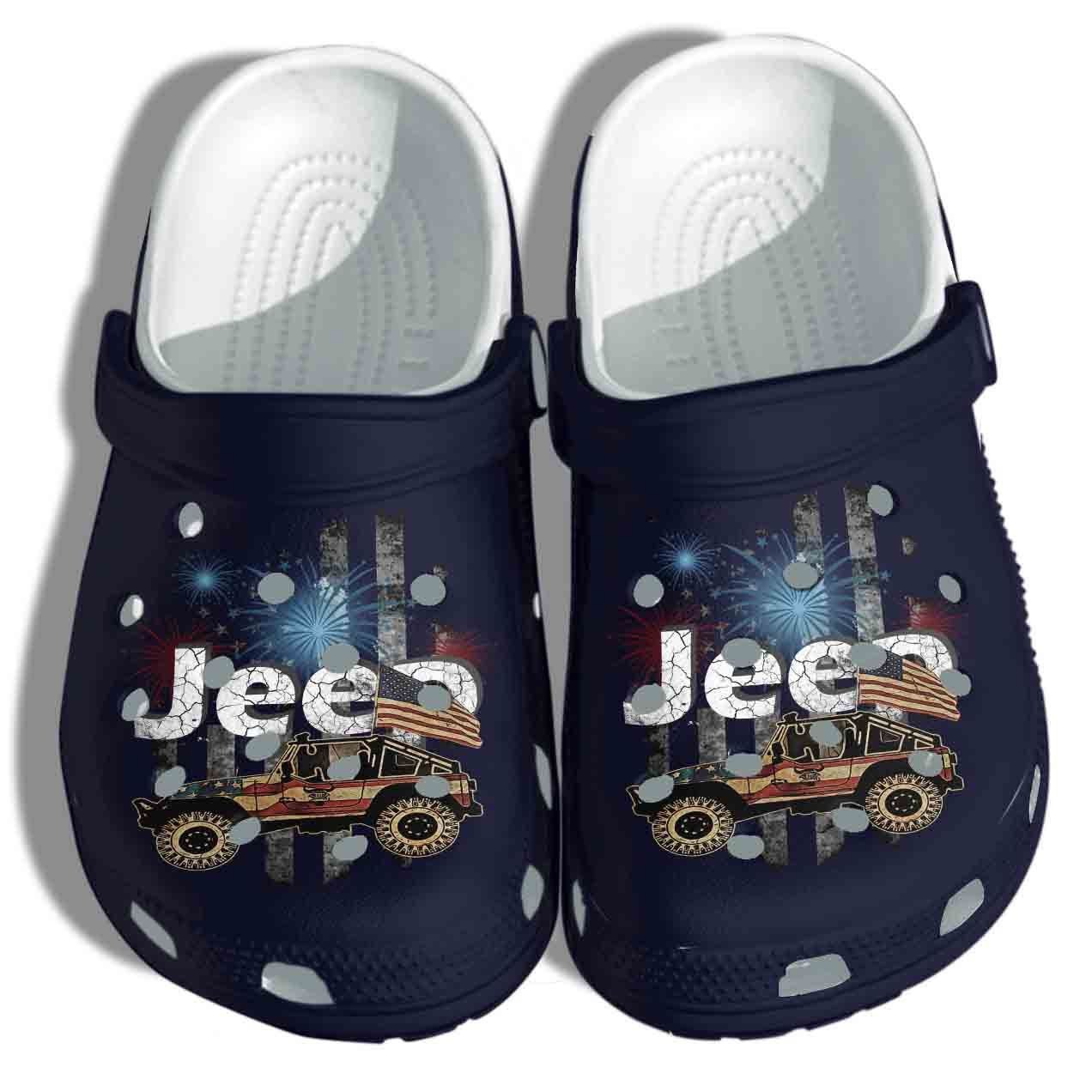 Jeep Car Usa Crocs Shoes