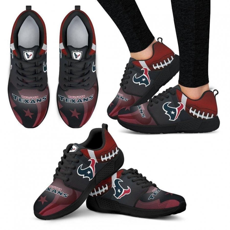 Awesome Houston Texans Running Sneakers For Football Fan #861