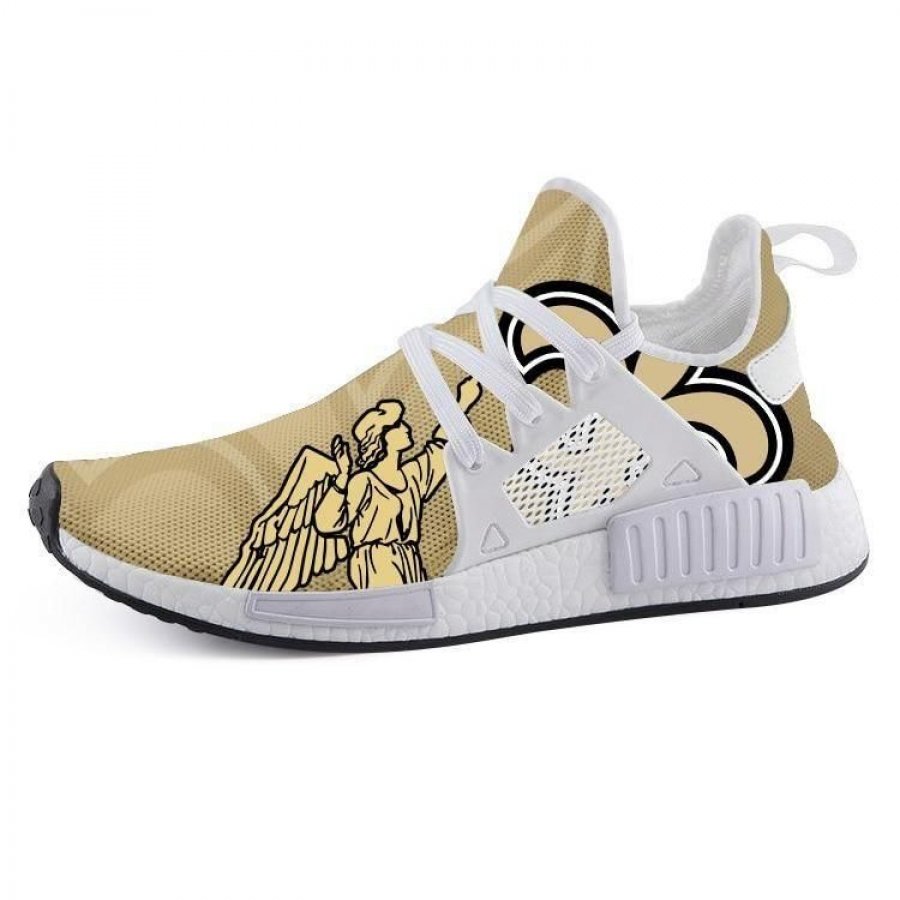 TeeDCMA New Orleans Saints NMD XR1 Lightweight Sneakers, New Orleans Saints Running Shoes